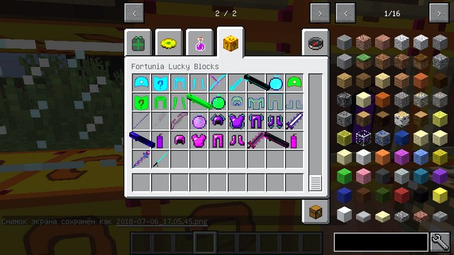 Download Lucky Block Fortune mod for Minecraft 1.8.9
