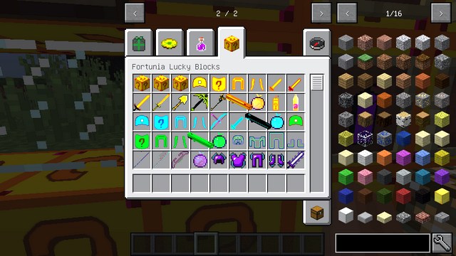 Download Lucky Block Fortune mod for Minecraft 1.8.9