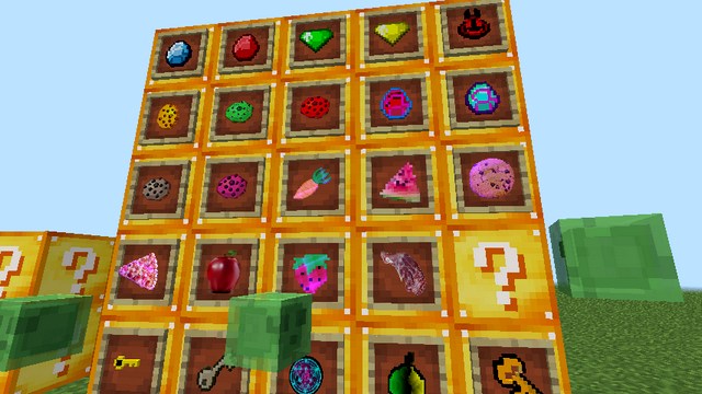 Mod Lucky Block Video games on Minecraft 1.8.9