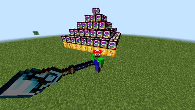Mod Lucky Block Video games on Minecraft 1.8.9
