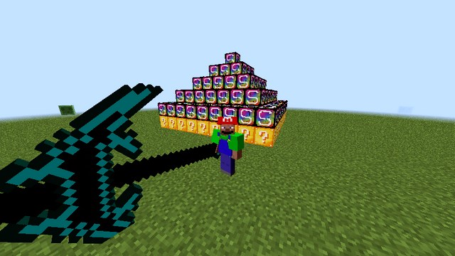 Mod Lucky Block Video games on Minecraft 1.8.9