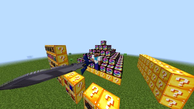 Mod Lucky Block Video games on Minecraft 1.8.9