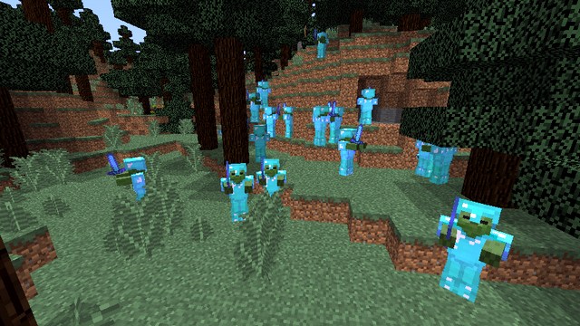 Mod on Lucky Zombie block for Minecraft 1.8.9