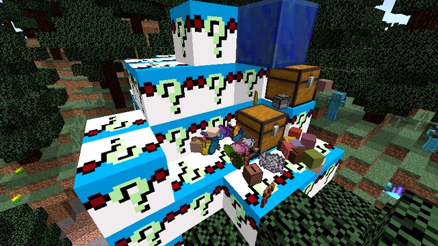 Mod on Lucky Zombie block for Minecraft 1.8.9