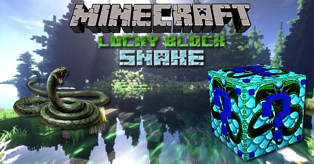 Mod Lucky Block Snake for Minecraft 1.8.9