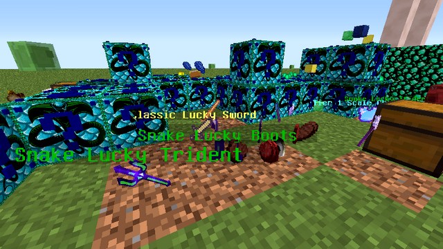 Mod Lucky Block Snake for Minecraft 1.8.9