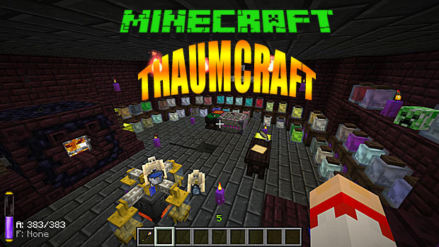 Download Thaumcraft mod for magic for Minecraft 1.8.9