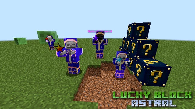 Mod Lucky Astral block on Minecraft 1.8.9