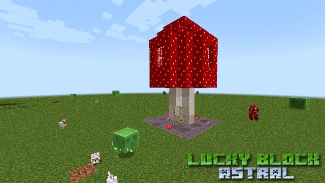 Mod Lucky Astral block on Minecraft 1.8.9
