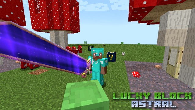Mod Lucky Astral block on Minecraft 1.8.9