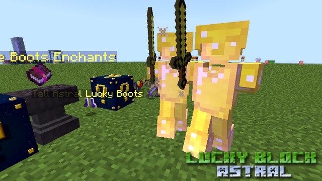 Mod Lucky Astral block on Minecraft 1.8.9