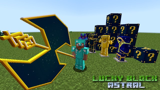 Mod Lucky Astral block on Minecraft 1.8.9