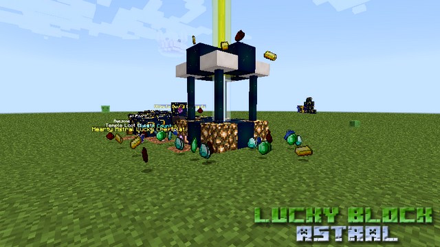 Mod Lucky Astral block on Minecraft 1.8.9