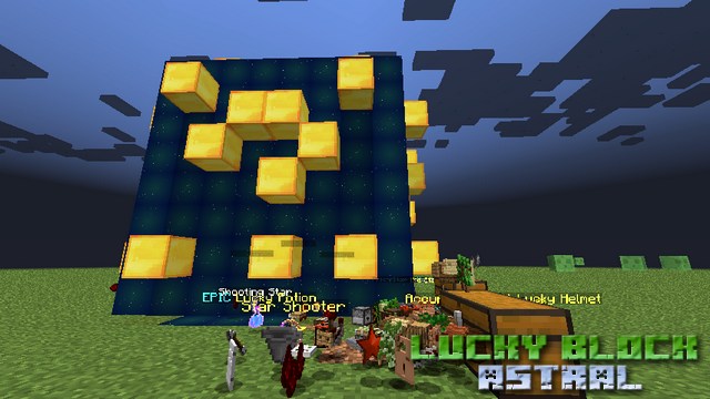 Mod Lucky Astral block on Minecraft 1.8.9