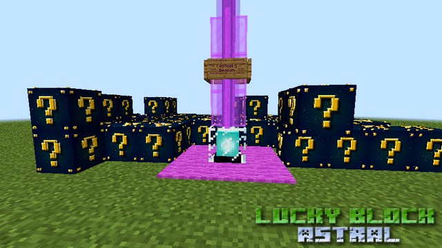 Mod Lucky Astral block on Minecraft 1.8.9