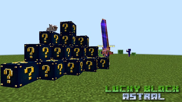 Mod Lucky Astral block on Minecraft 1.8.9