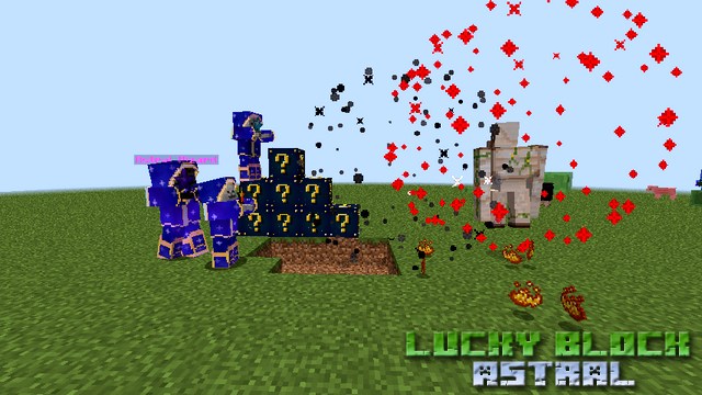Mod Lucky Astral block on Minecraft 1.8.9