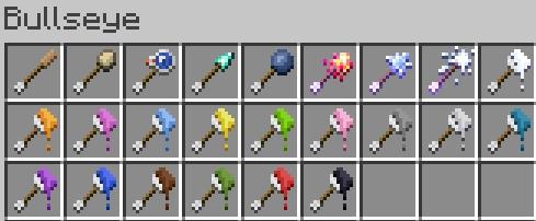 Free download mod Bullseye for Minecraft 1.11