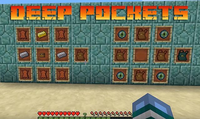 Mod for a backpack for Minecraft 1.11