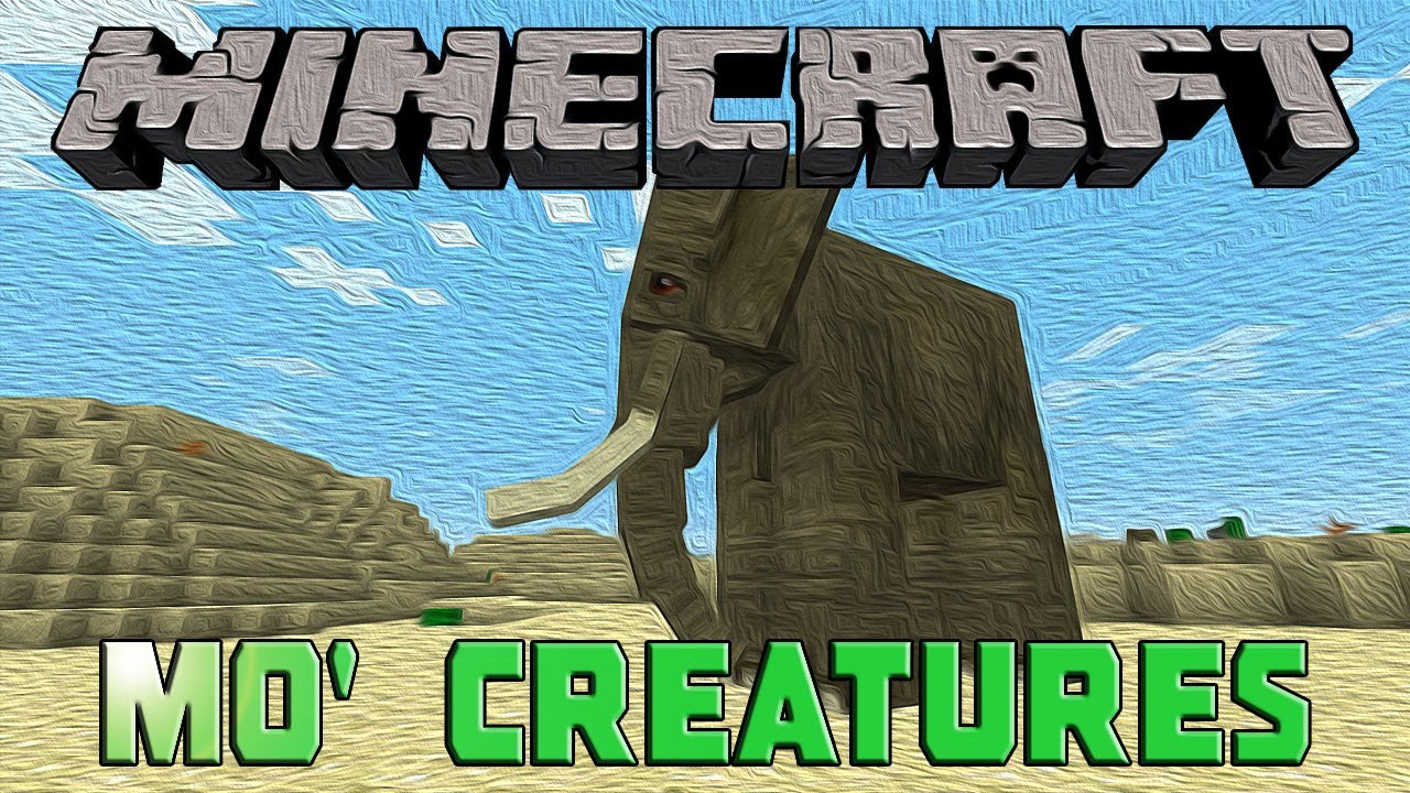 Download Minecraft 1.5.2 with mods / Mo'Creatures / New mobs