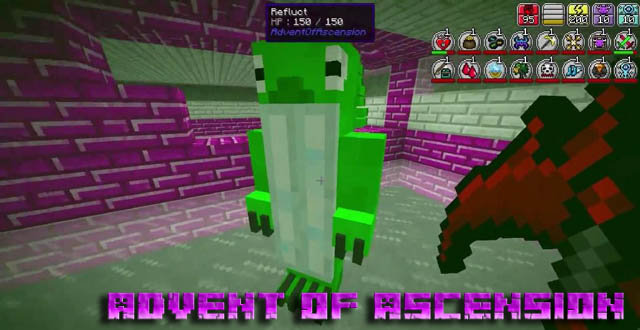 Advent of Ascension: Nevermine mod for Minecraft 1.7.10