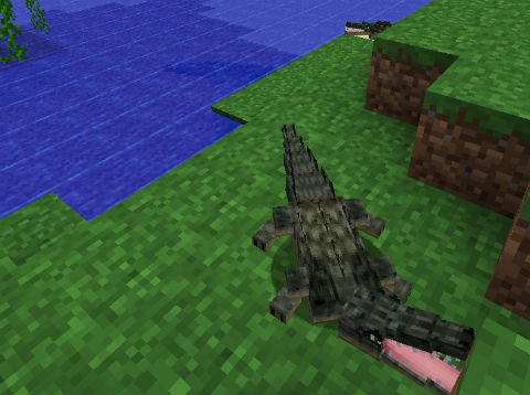 Download mod for Minecraft 1.5.2 / Crocodiles