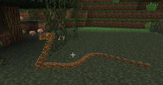 Python Snake / Mo Creatures mod / Minecraft 1.5.2