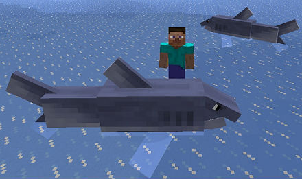 Minecraft Mod 1.5.2 / Sharks