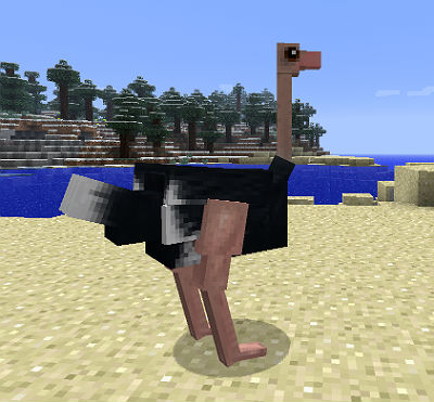 Ostriches / Minecraft mod 1.5.2
