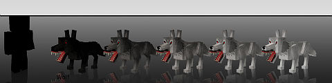 Wolves / Mod for Minicraft 1.5.2