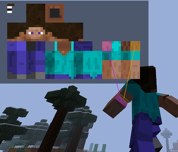 Mod for Minecraft 1.5.2 / Player Animation