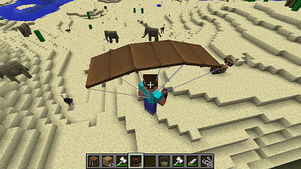 Download mod for Minecraft / Parachute