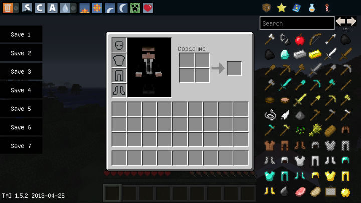 Tumanitums mod for Minecraft 1.5.2, 1.5.1, 1.5, 1.4.7