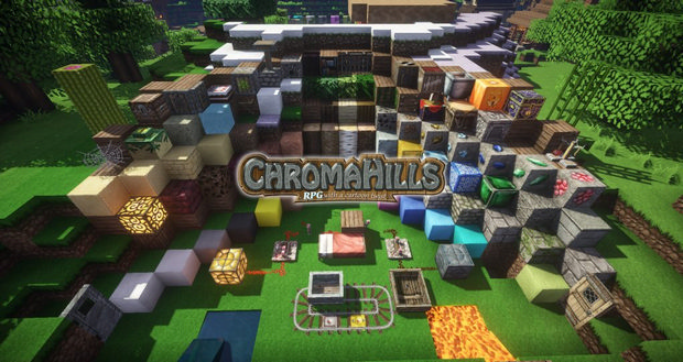 Download HD textures Chroma Hills RPG 128x for Minecraft 1.11.2