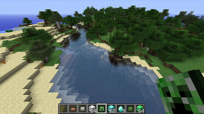 Realistic water / Download free shader for Minecraft 1.6.2