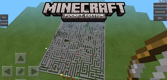 Download parkour map for Android / iOS - Labyrinth