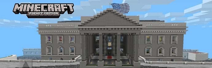Map for iOS / Android - The White House Minecraft PE