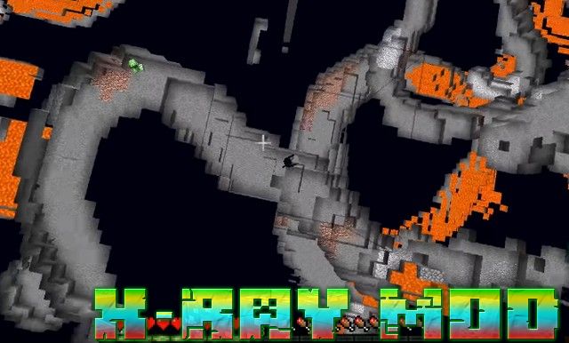 Mod for cheat X-Ray for Minecraft 1.13.2
