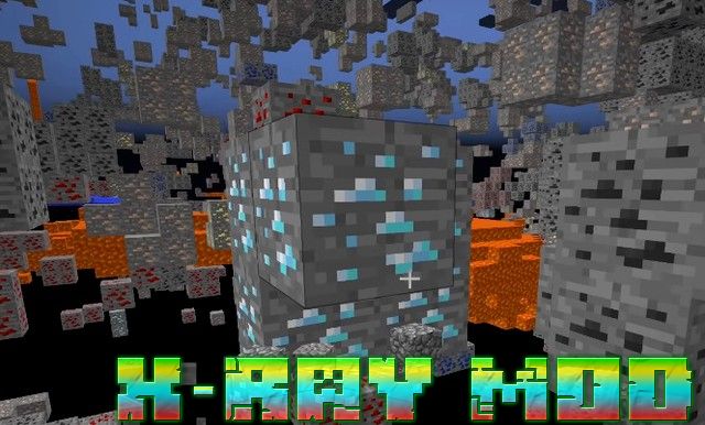 Mod for cheat X-Ray for Minecraft 1.13.2