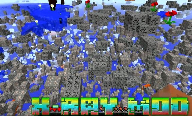 Mod for cheat X-Ray for Minecraft 1.13.2