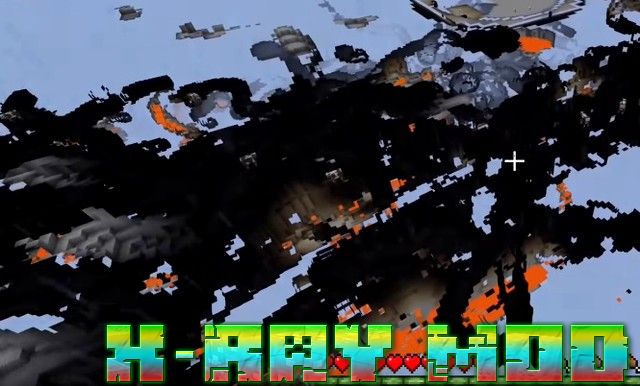Mod for cheat X-Ray for Minecraft 1.13.2