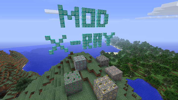 Free download cheat mod X-Ray for Minecraft 1.6.2
